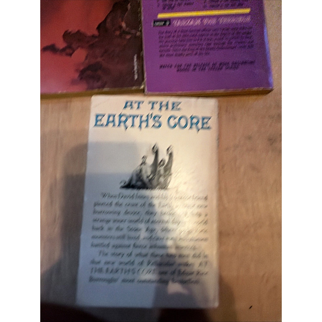 Edgar Rice Burroughs Vintage Paperback Lot 5 Tarzan John Carter Ace Ballantine