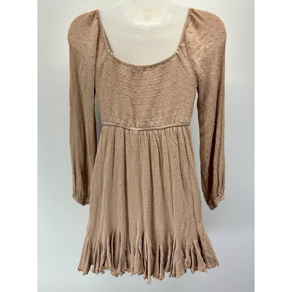 Berry N Cream Women's Darling Lacey Gauze Boho Dress, Size Medium .