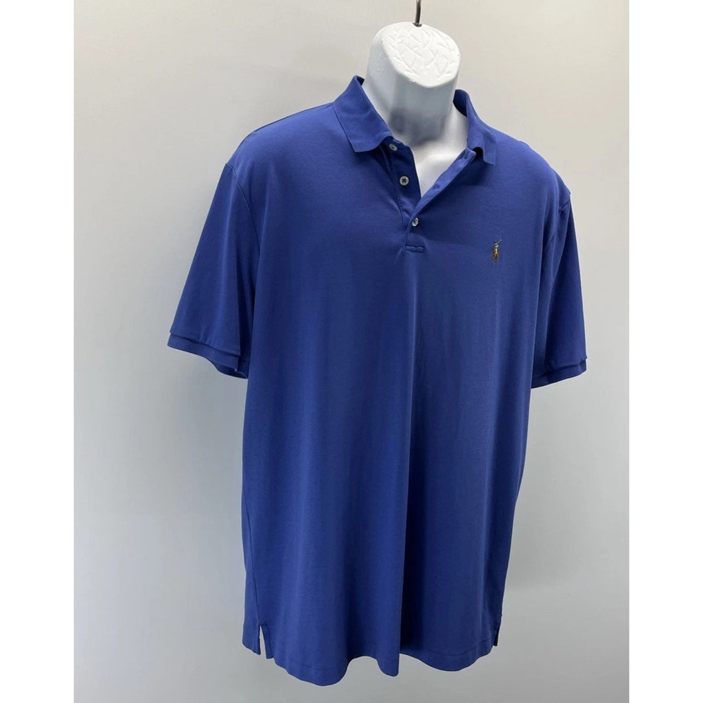 Polo Ralph Lauren Classic Fit Mens Short Sleeve Polo Shirt Flesh Pony Size XL