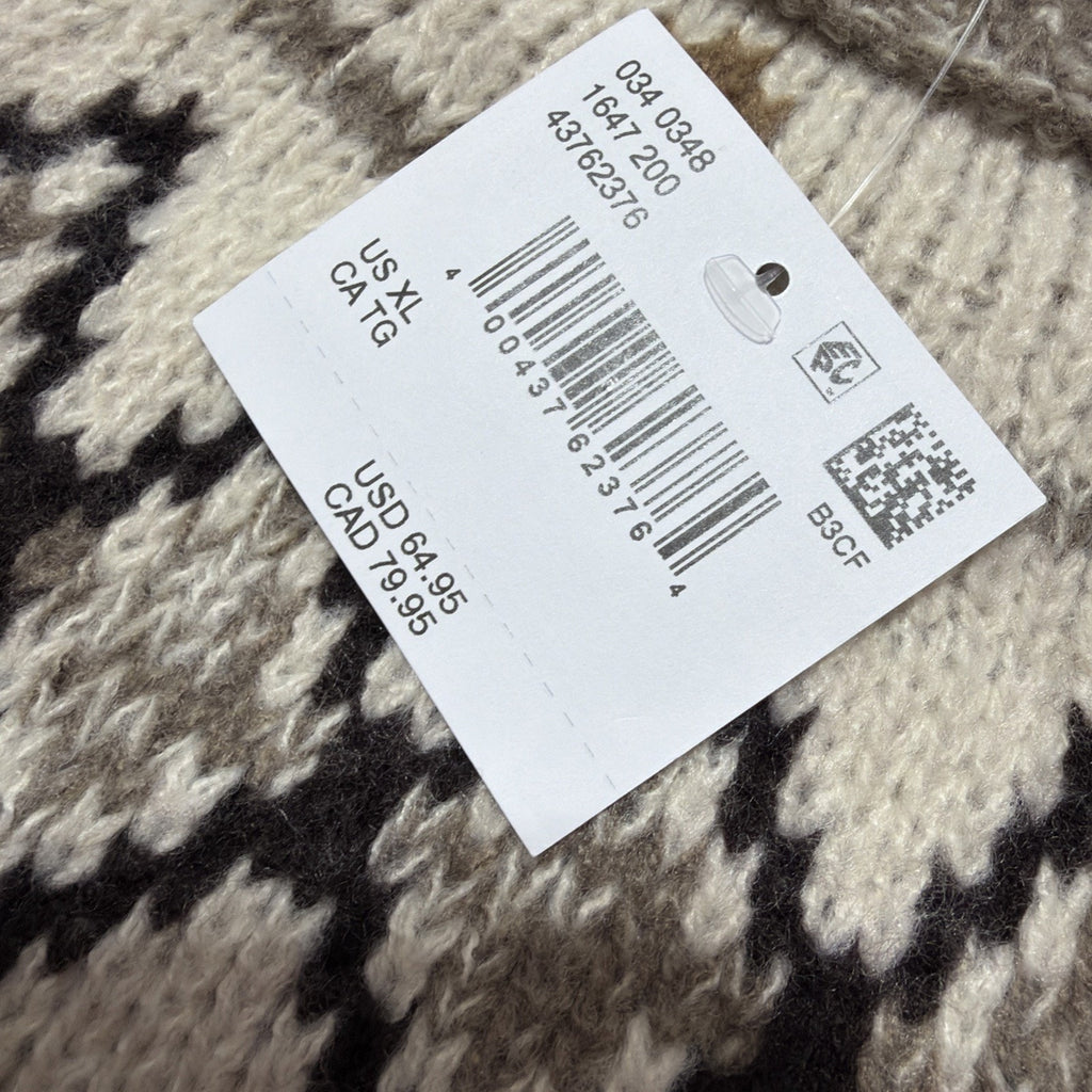 American Eagle Fair Isle Snow Stopper Knit Super Soft Sweater Women's XL AE NWT