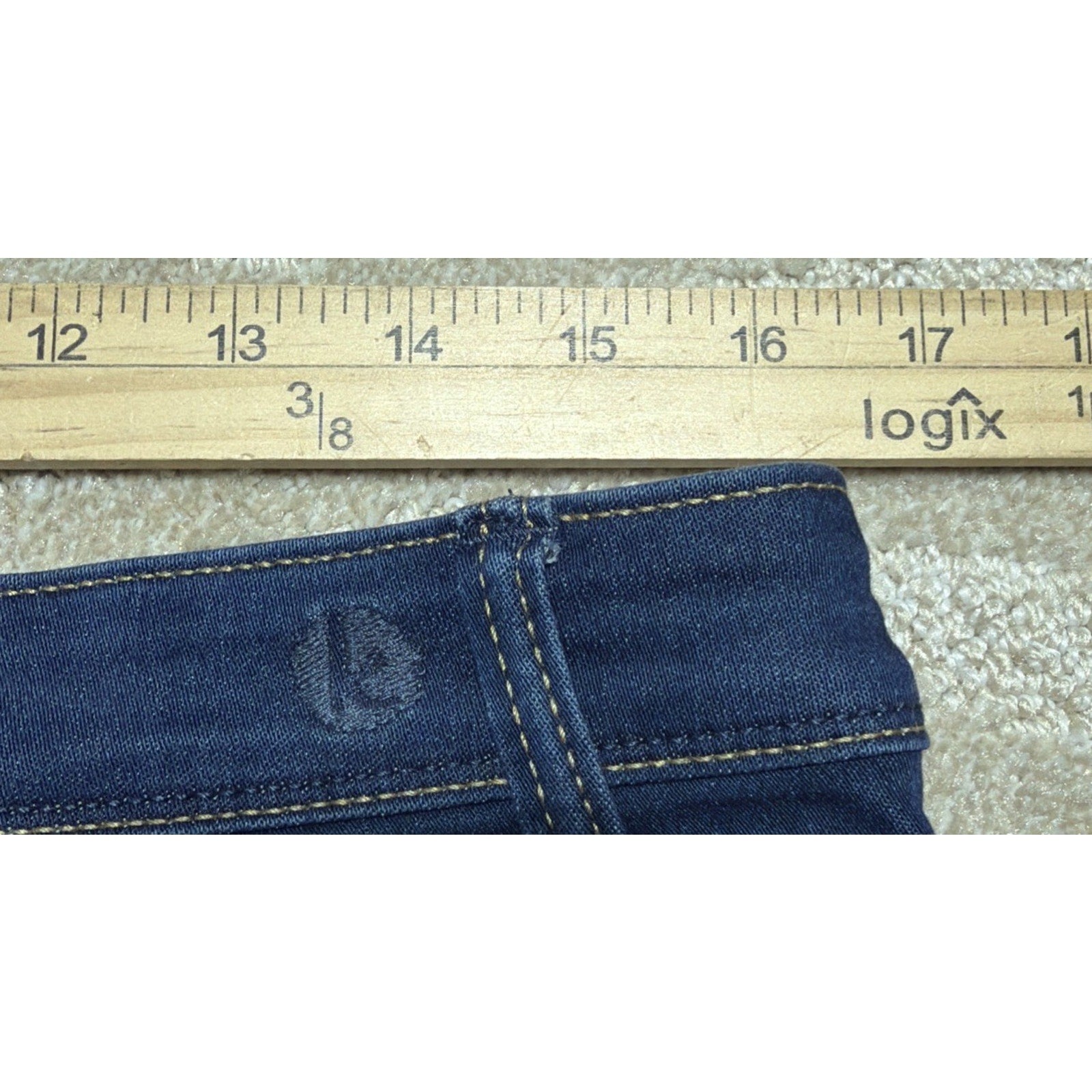 Kensie Jeans Ankle Skinny Mid Rise Stretch Blue Jeans Womens Size 10 NWOT