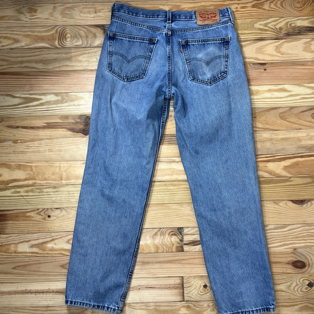 Levi's 550 Jeans Men's 32x32 Blue Relaxed Medium Wash Straight USA Denim