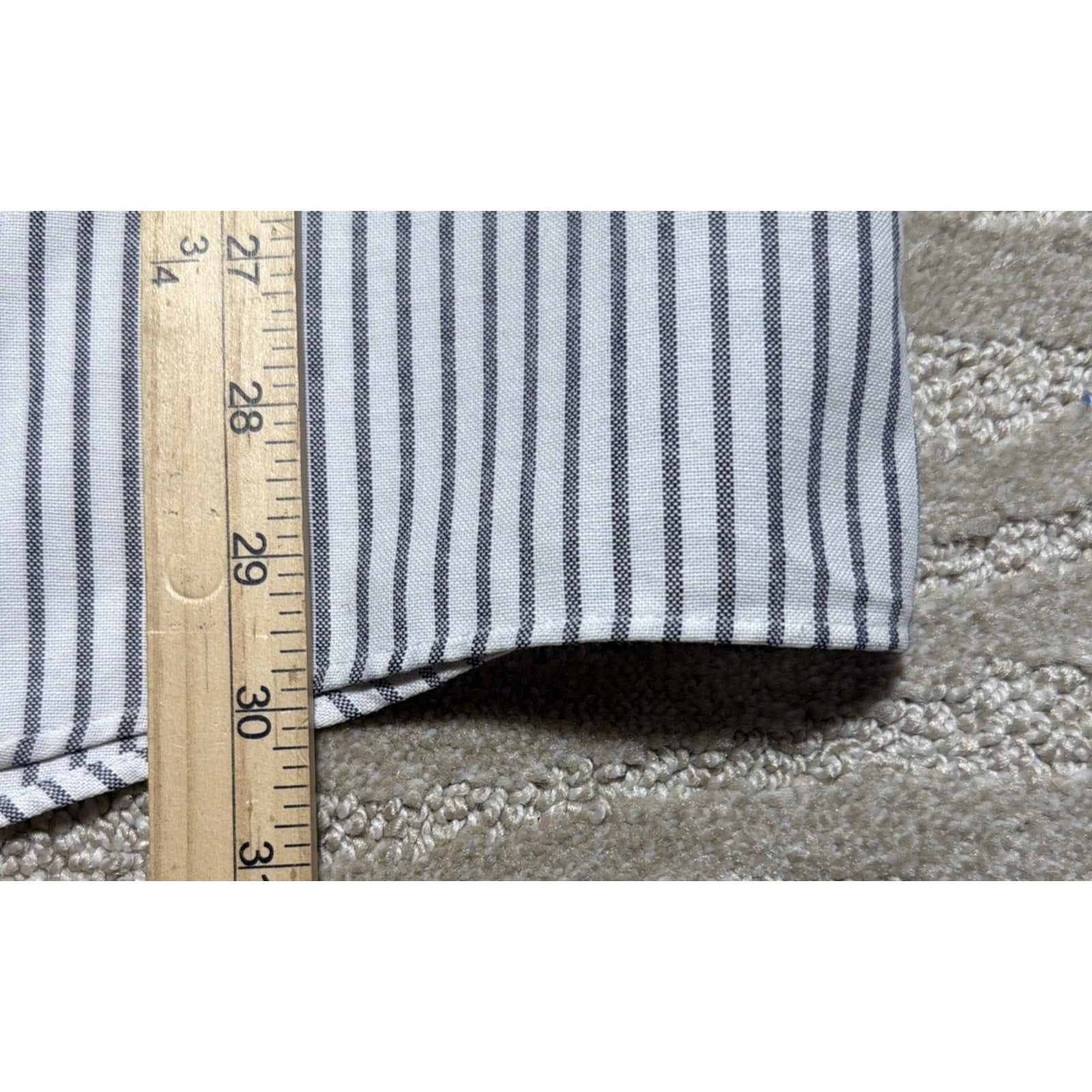 Vintage Arrow Company Men’s Wrinkle Free Oxford 17.5 34/35 XL Made In USA Shirt