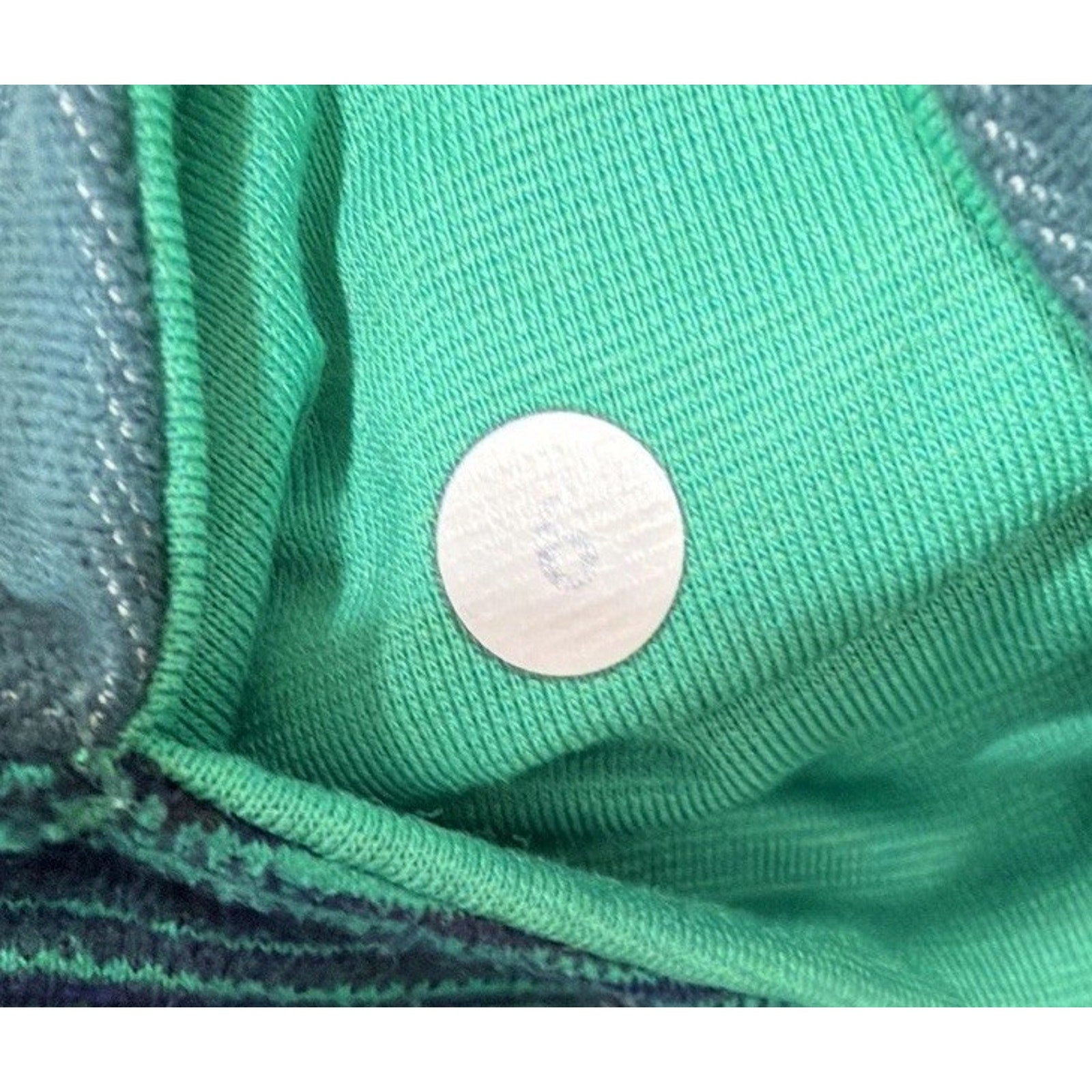 Lululemon size 6 laguna green high rise leggings mapped out 28"