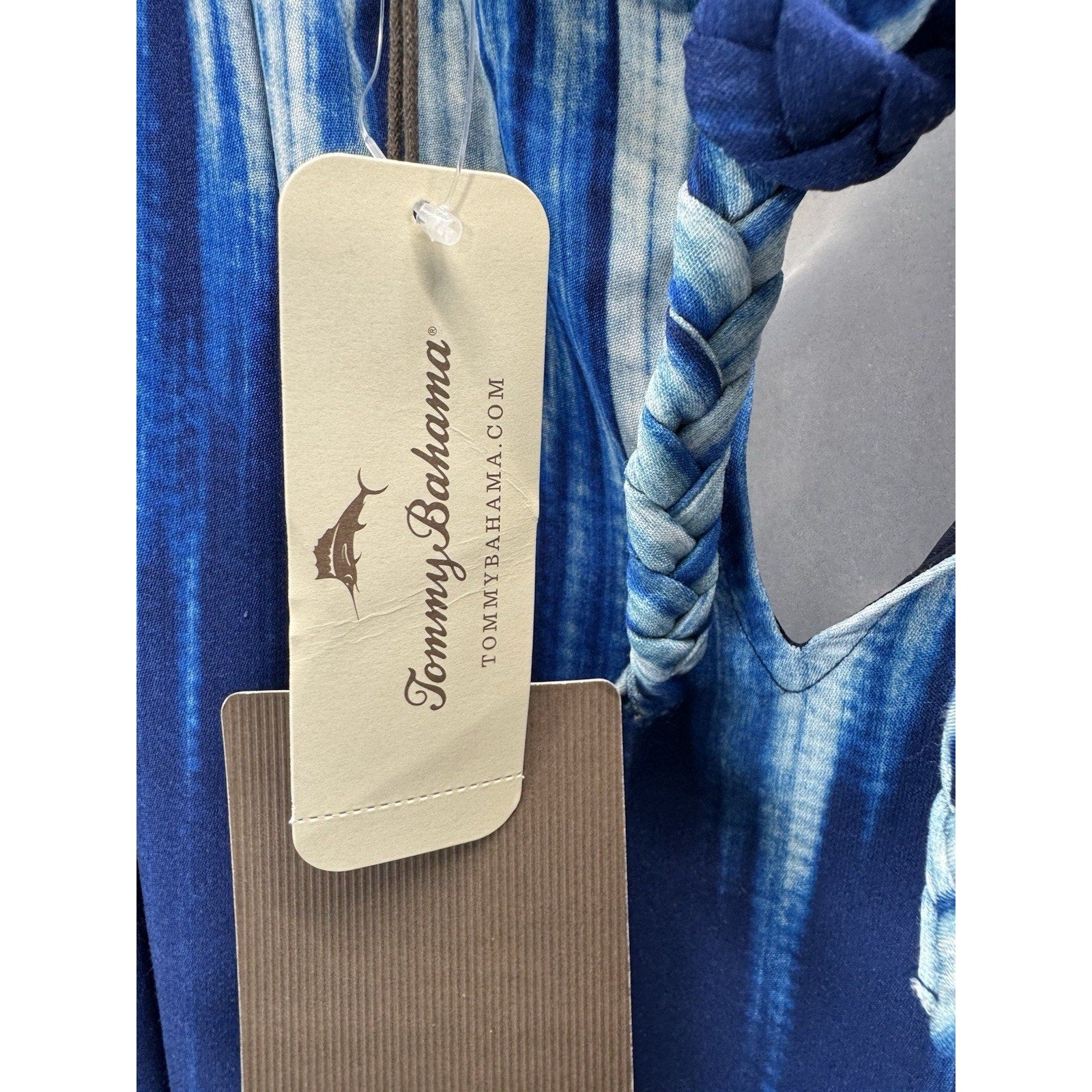 Tommy Bahama Sleeveless Petra Maxi Dress Kingdom Blue Women’s Size XL NWT