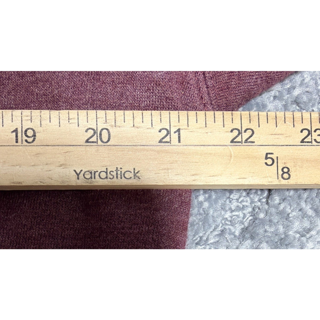 Mississippi State Bulldogs Rivalry Threads Red Fleece Hoodie Men’s Size Medium