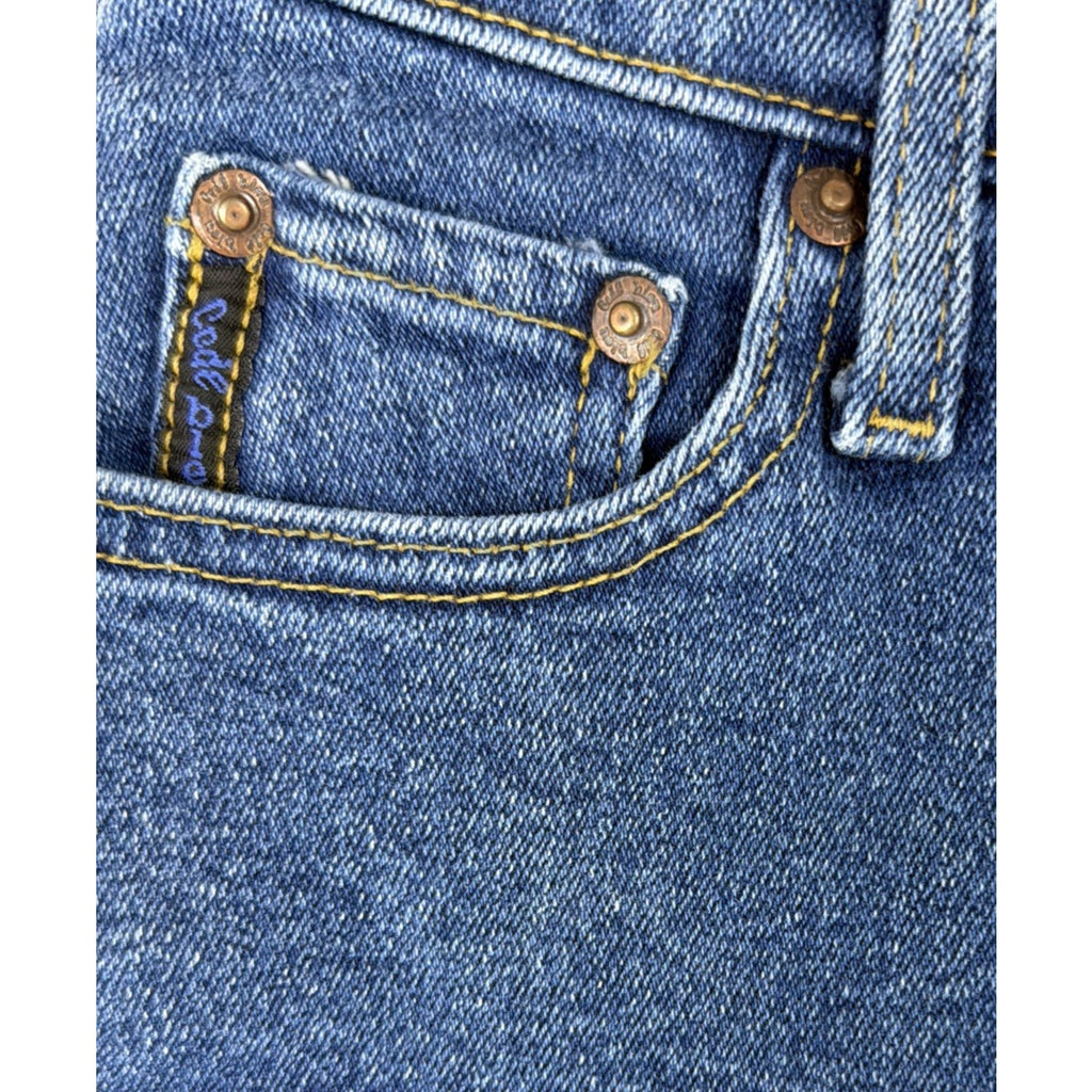 Vintage Code Bleu High Waist Mom Jeans Size 4 Made In USA