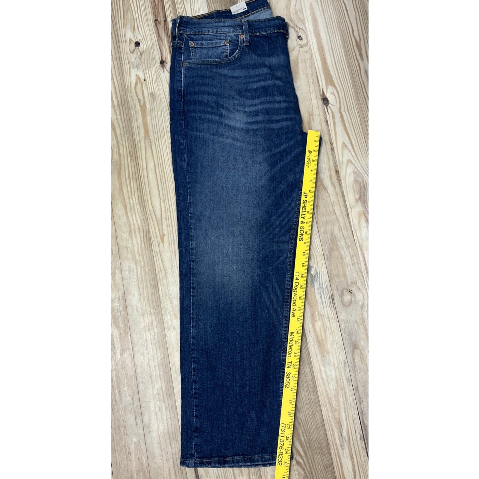 NWT Levi's Men's 559 Relaxed Fit Straight Jeans 42x30