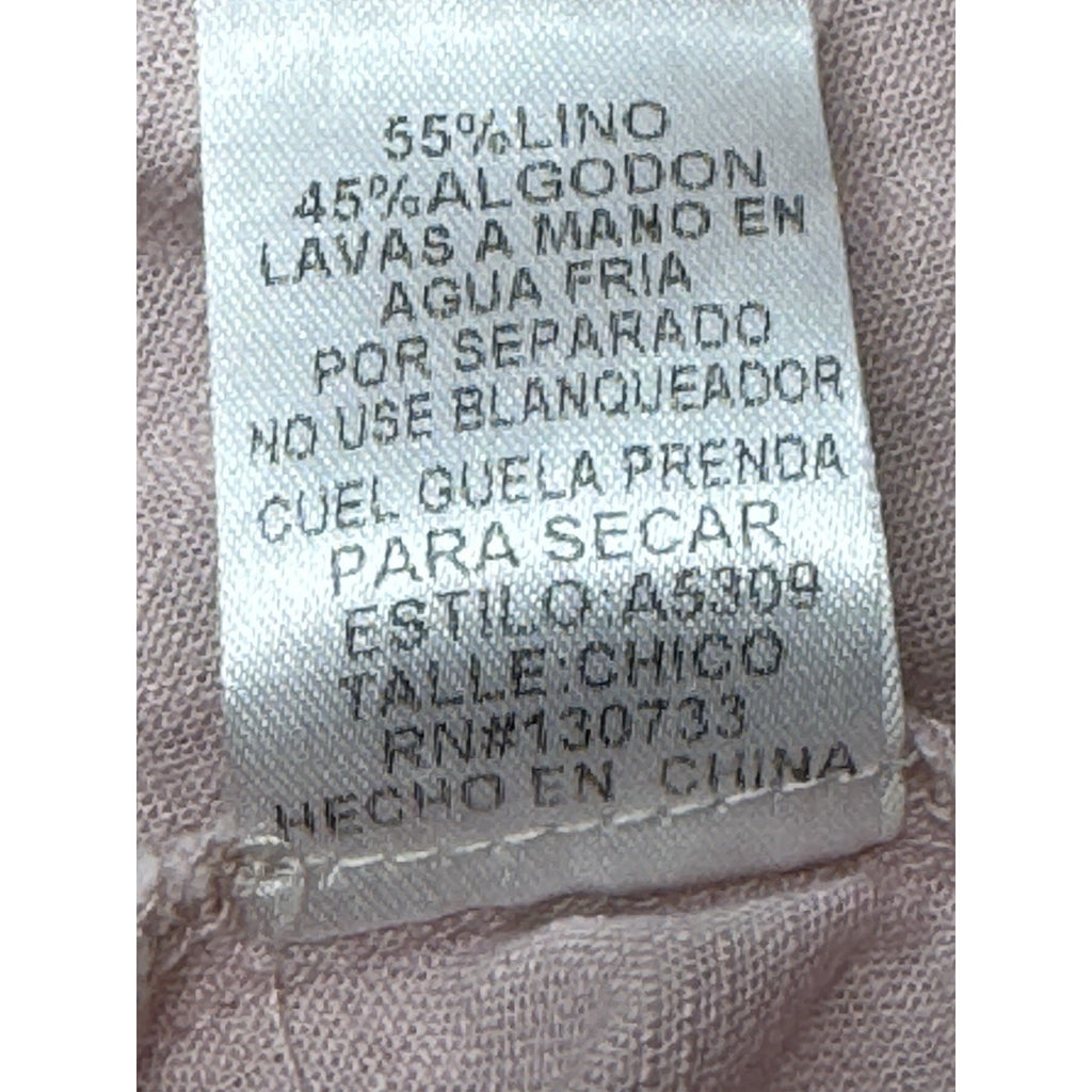 Umgee Women's Dusty Rose Long Sleeve Twist Detail Knit Top Size S Oversized Boho