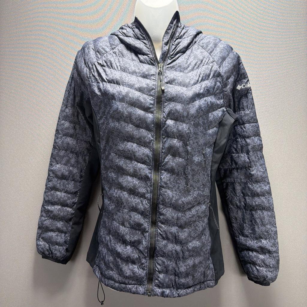 Columbia South Valley Hybrid Light Insulated Jacket Puffer Women’s M Grey Black