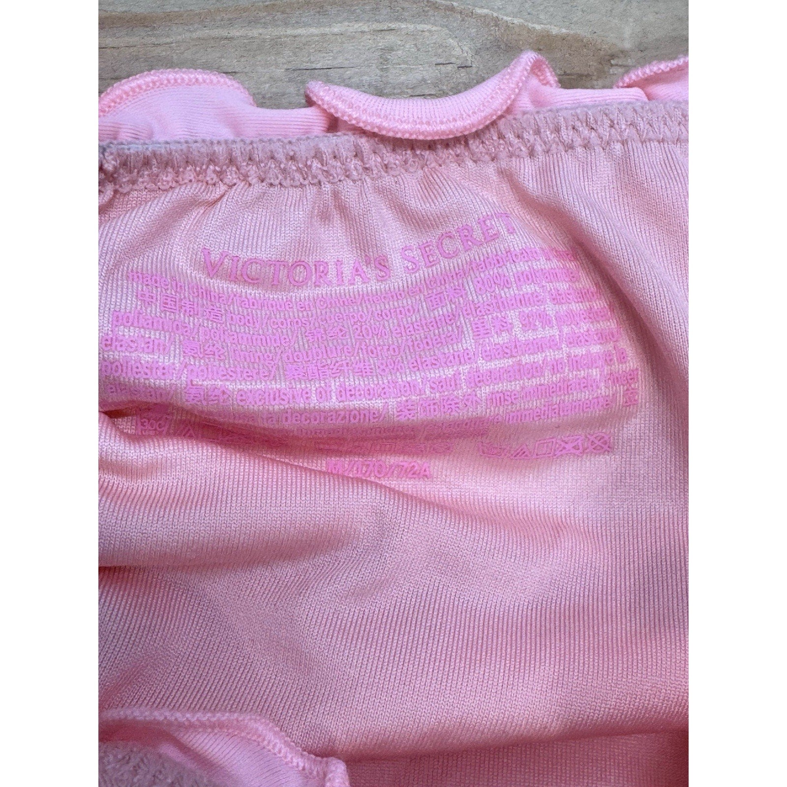 Victoria's Secret The Ruffle Cheeky Ruched Bikini Bottom Women’s Size Medium NWT