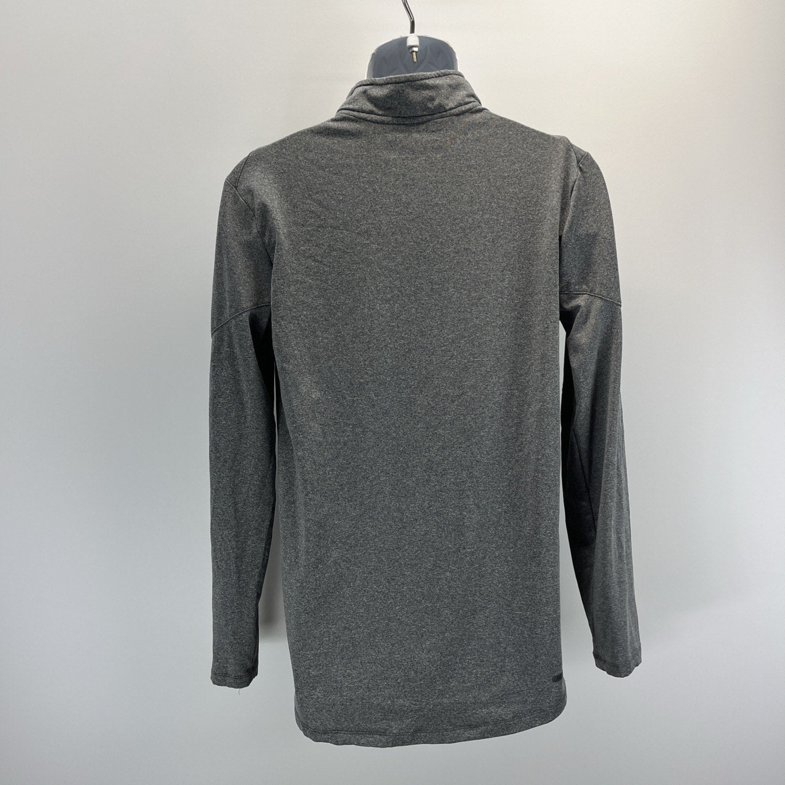 RBX Shirt Mens M Gray Xtrain Performance 1/4 Zip Pullover Polyester Blend