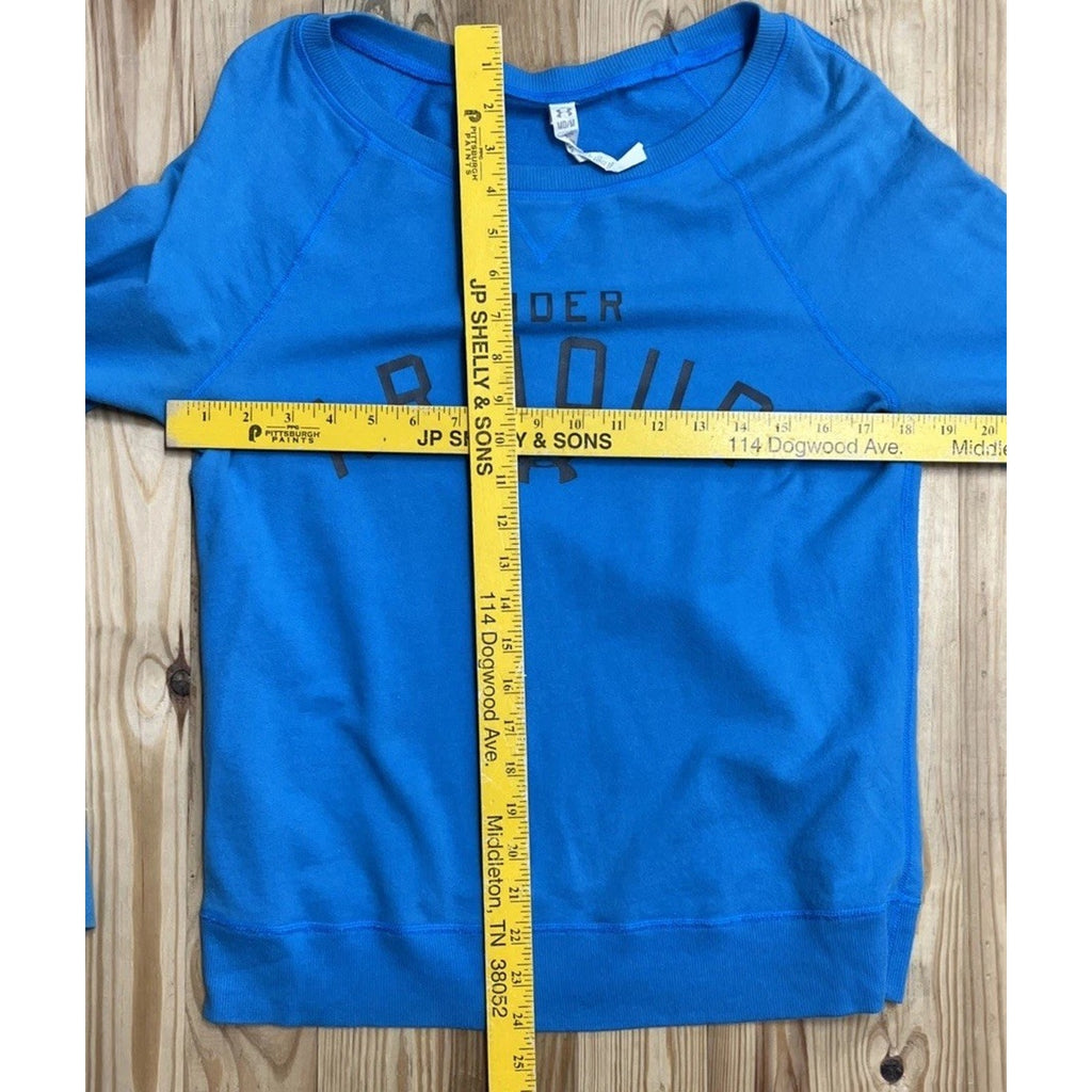 Under Armour All Season Gear Loose Crewneck Longsleeve Shirt Size M