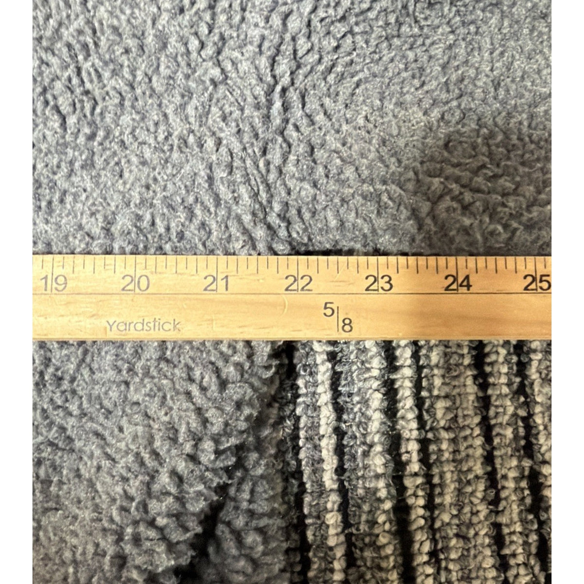 Madewell Bonded Sherpa Cocoon Coat Womens Sz XS Gray Fleece Stretch
