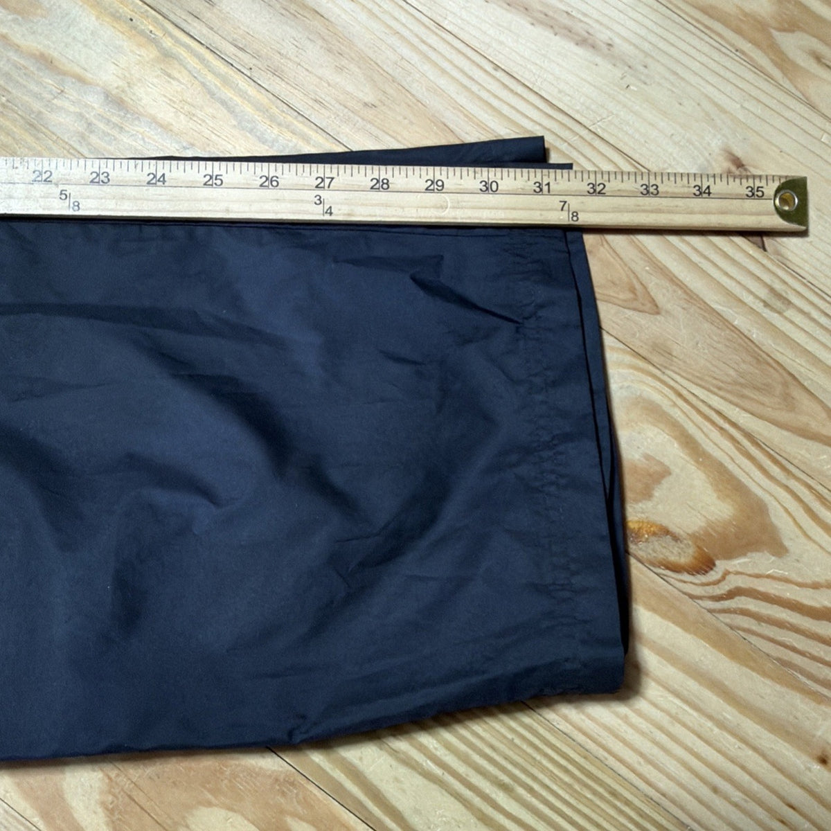 Vintage Nike Athletic Wind Breaker Pants Wide Leg Baggy Men's Size M Black NWT