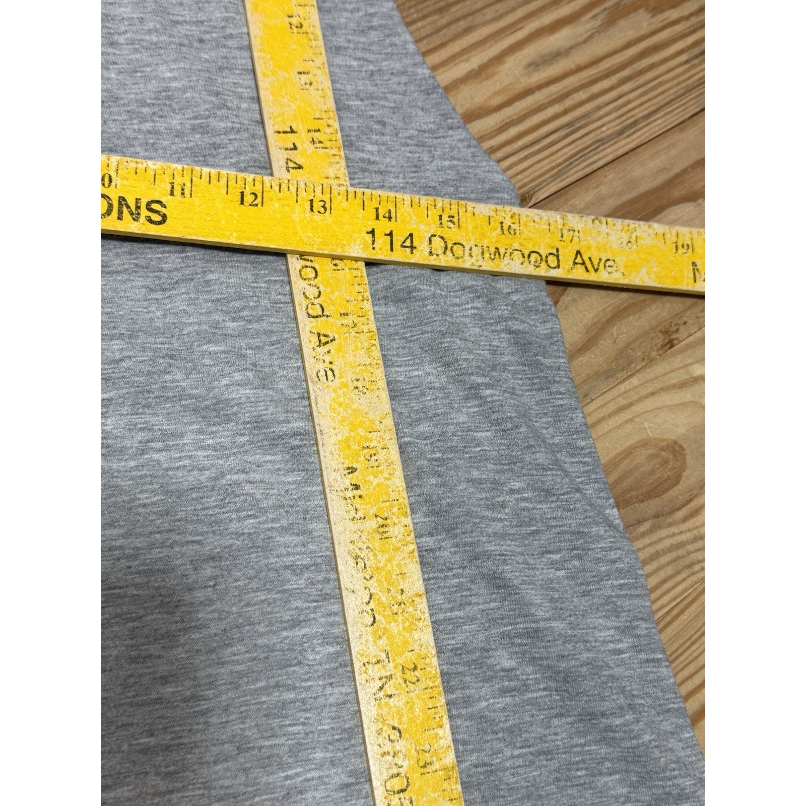 Fox Racing Tank Top Tee T-Shirt Gray Orange Fox Men’s Size Small