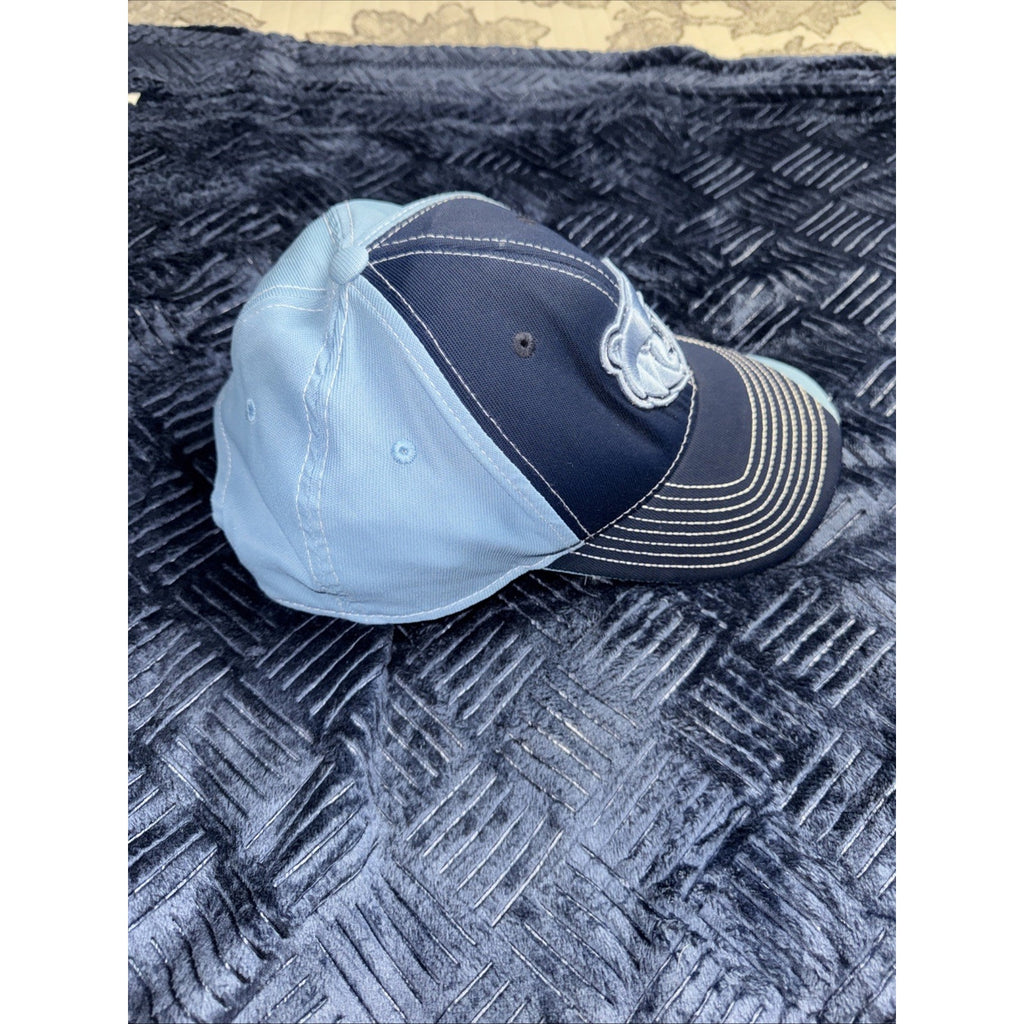 NBA Memphis Grizzlies Adidas Snap Back Cap Two Tone Blue Hat Adjustable One Size