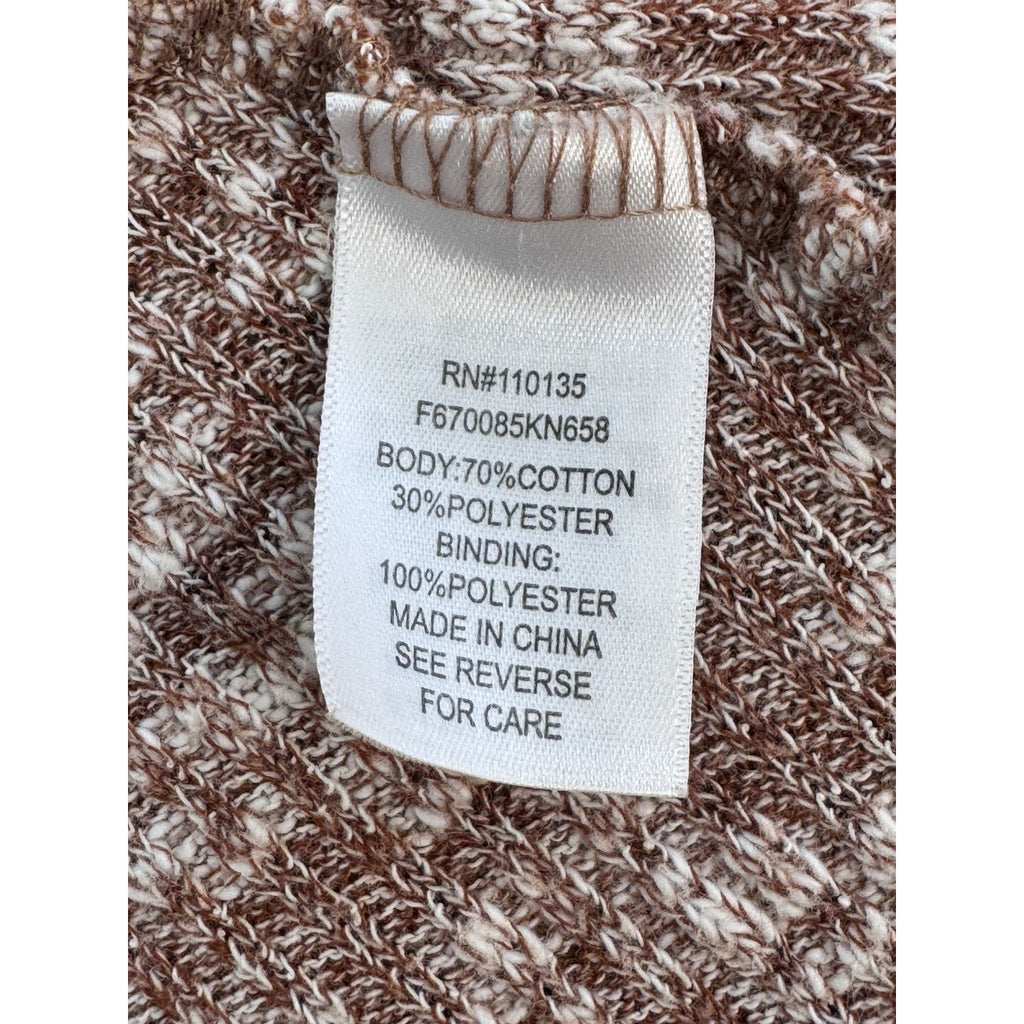 Beautees Cardigan Vest Coral Brick Girls Size X-Large Cropped Dress Boho