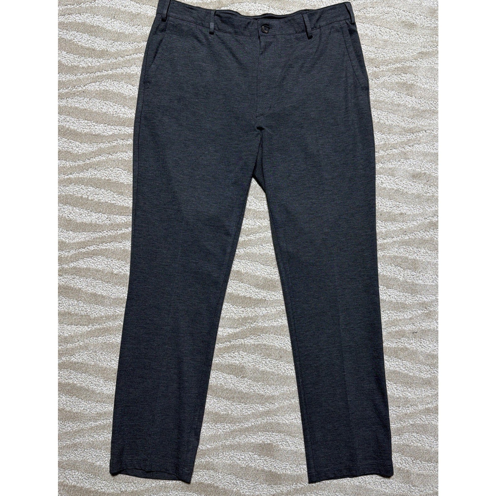 Hart Schaffner Marx Dress Pants Mens 38x32 Stretch Viscose Nylon Blend