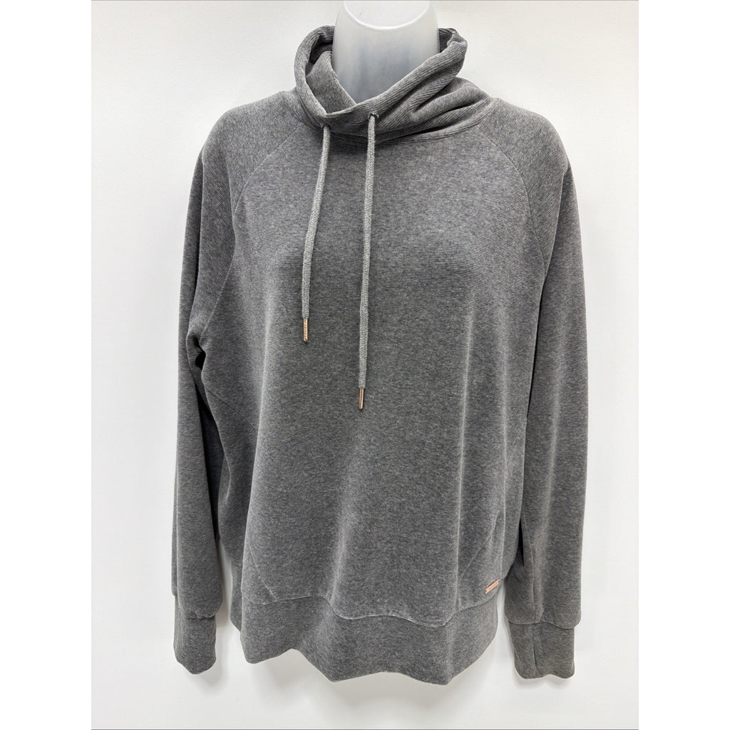 Sweaty Betty London Escape Luxe Fleece Hoodie S Hooded Sweatshirt Grey