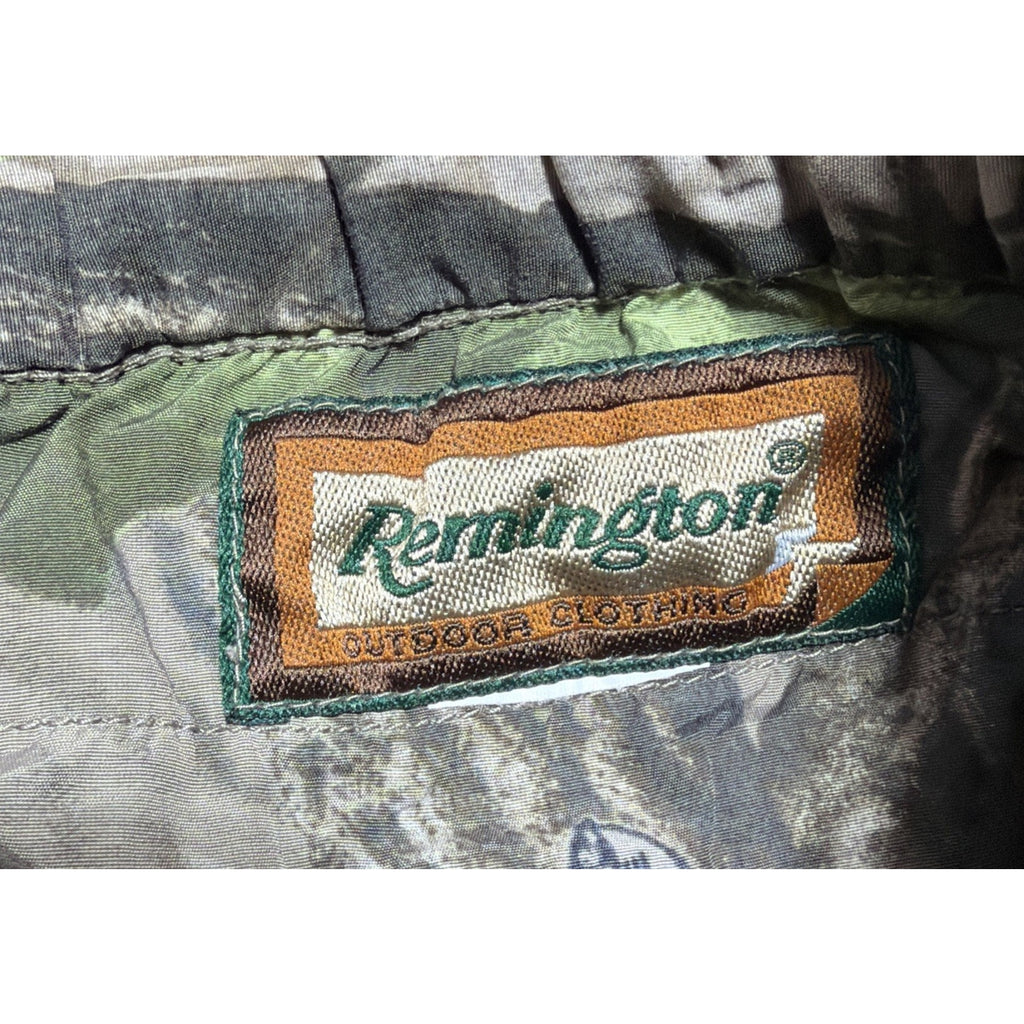 Remington Realtree Hardwoods Convertible Camo Pants Mens Sz M Cargo Zip Off
