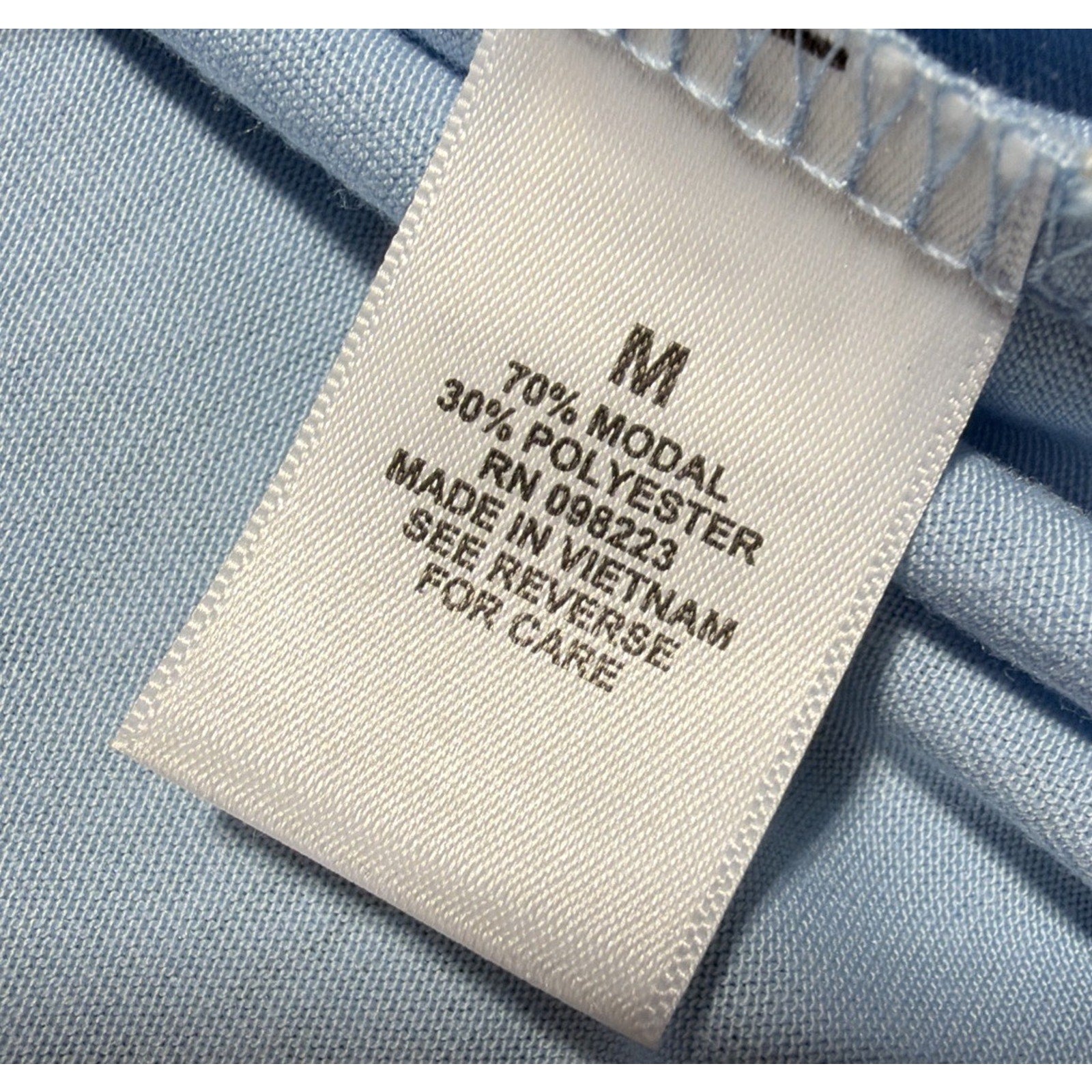 Magellan Outdoors Womens Blue Summerville T-Shirt Dress Short Sleeve Pockets M