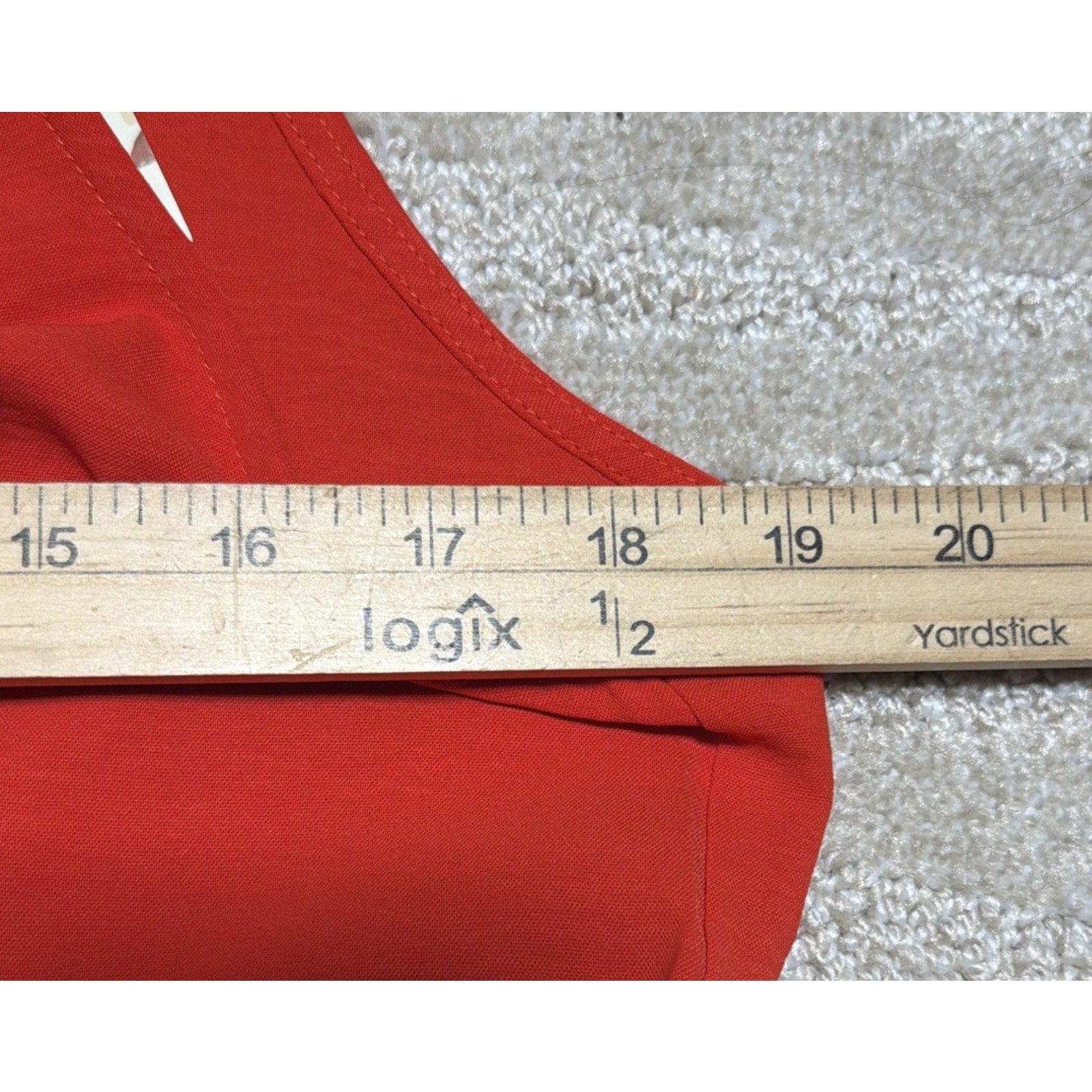 Ee:some Women’s Red Wide Leg Romper Jumpsuit Size Large Pockets Stretch NWT