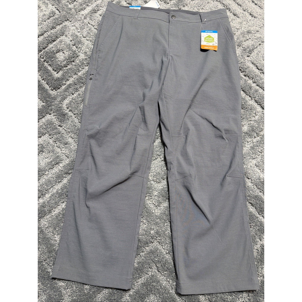 Columbia Men's Royce Peak II Pant Gray 38W X 28L UPF 50 New