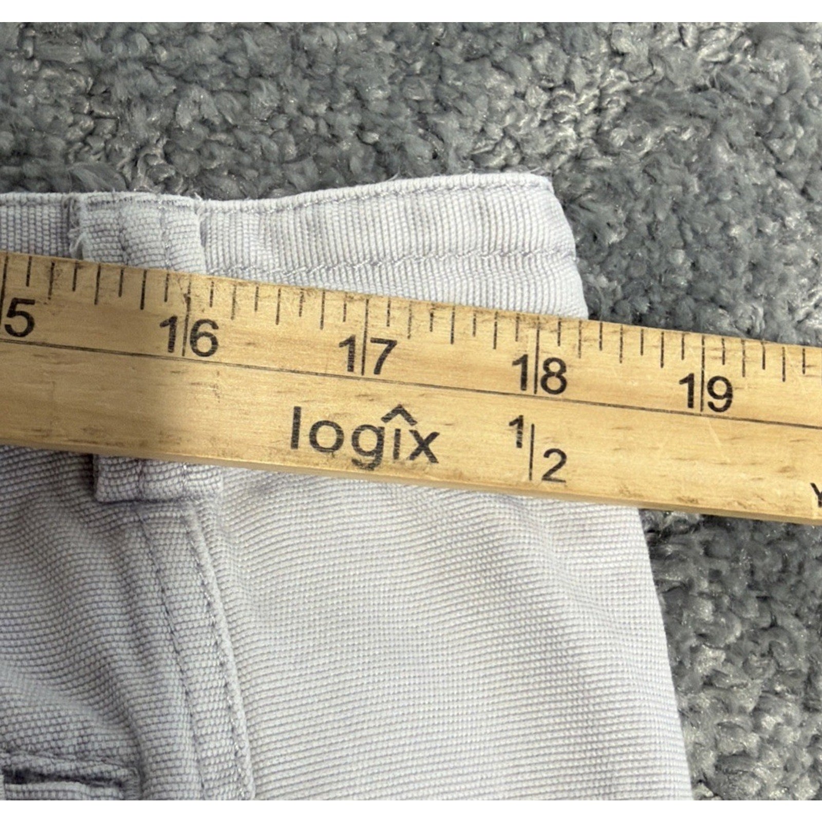 Tommy Bahama Relax Cargo Shorts Men's 36 Gray Stretch Preppy 63-TR808