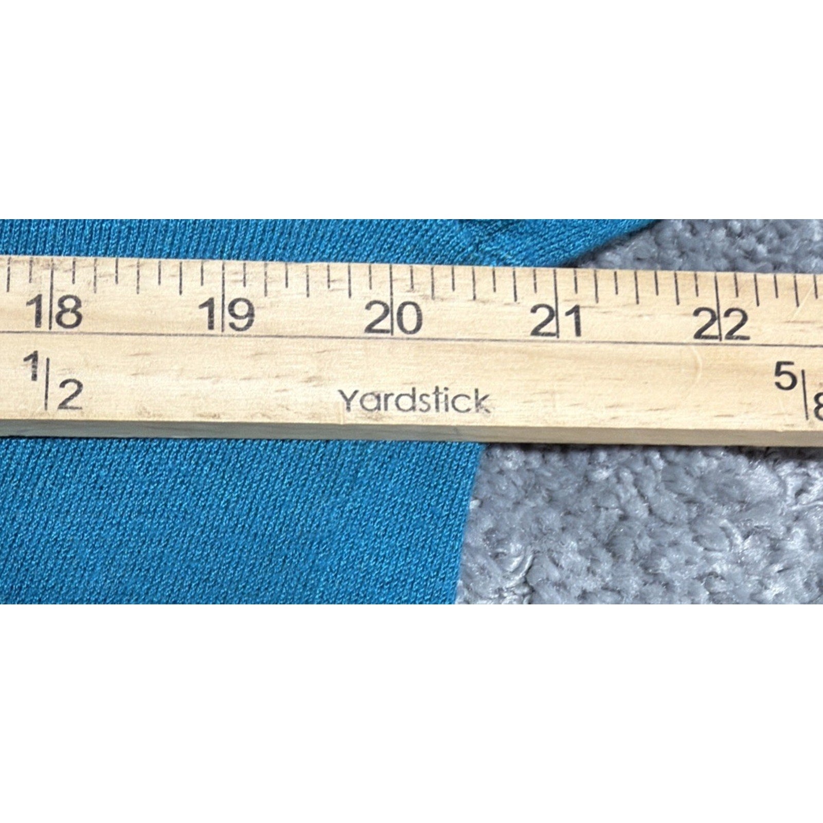 Vintage Rochelle California Blue Mock Neck Long Sleeve sweater - size Large New