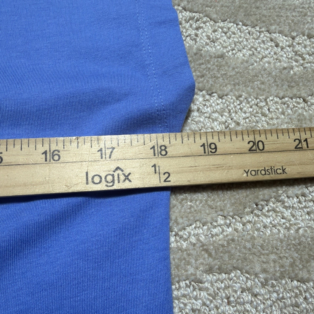 LOFT-Modern Wedge Tee-Size XS Blue