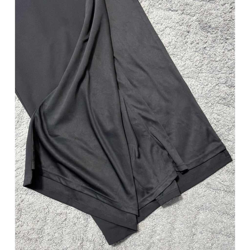 Lulus Romantic Existence Black Column Maxi Dress Size XS New