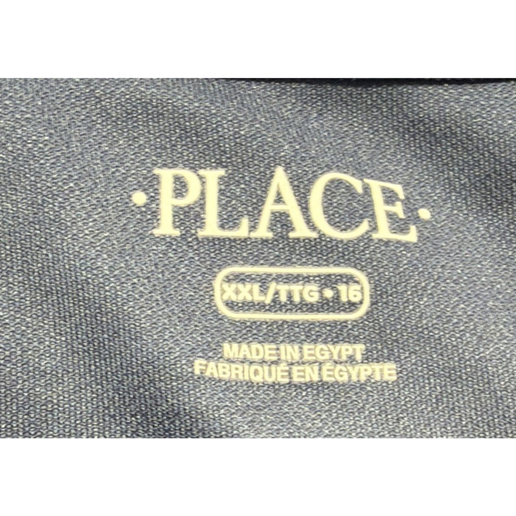 Childrens Place Performance Uniform Soft Jersey Polo Shirt Navy Shirt Boys XXL