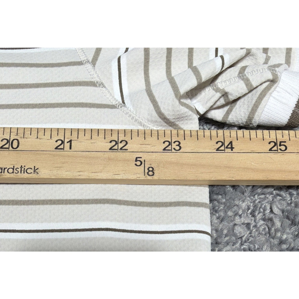 Abercrombie & Fitch Soft A&F Air Knit Polo Striped Size XL Preppy Casual New