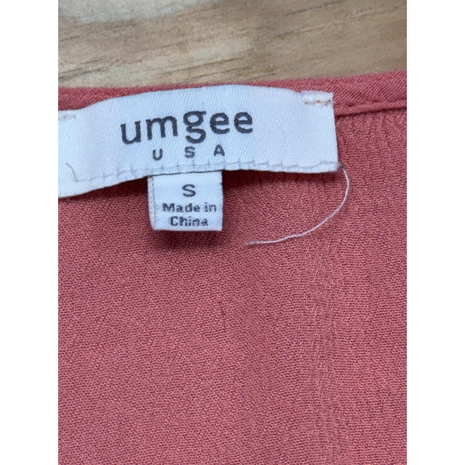 Umgee Women's Bohemian Long Sleeve Embroidered Mini Tunic Dress Size Small