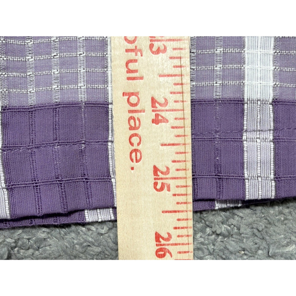 Christopher & Banks Plaid Long Sleeve V Cut Blouse Women's XL Petite NWT