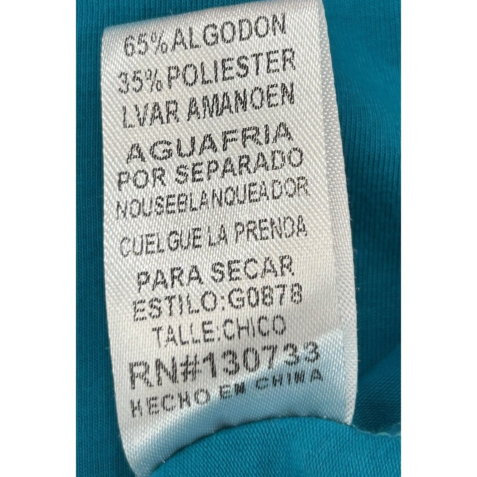 Umgee Mixed Media Boho Blouse Bell Sleeve Size Small Green.