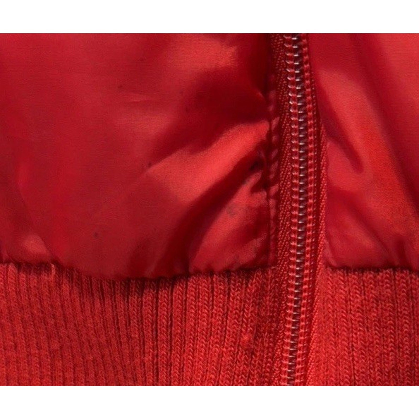 Southpole Y2K Puffer Jacket Coat Parka Red Womens Zipper Hooded Warmth XL