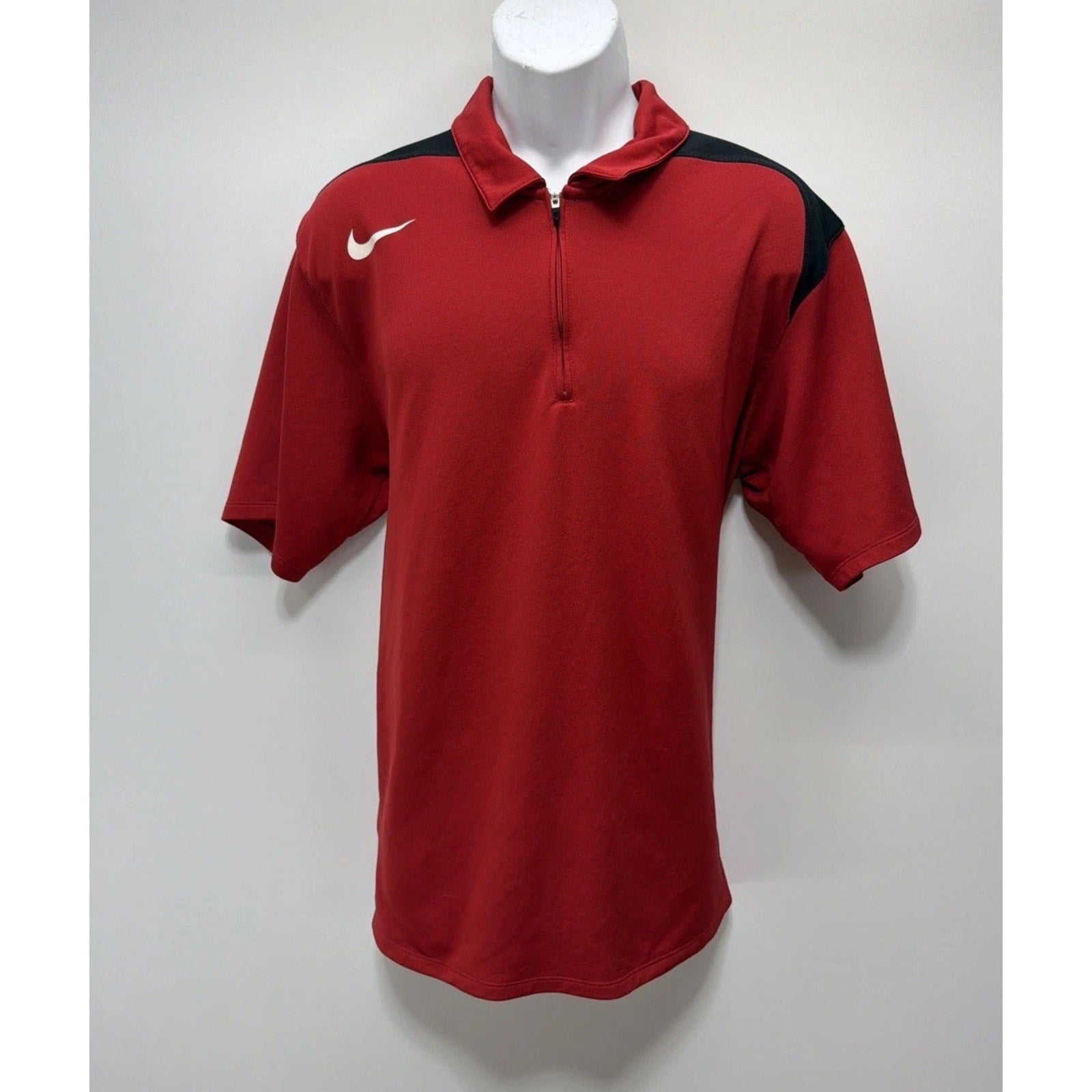 Mens Nike Coaches Lightweight Short Sleeve Jacket Size Medium