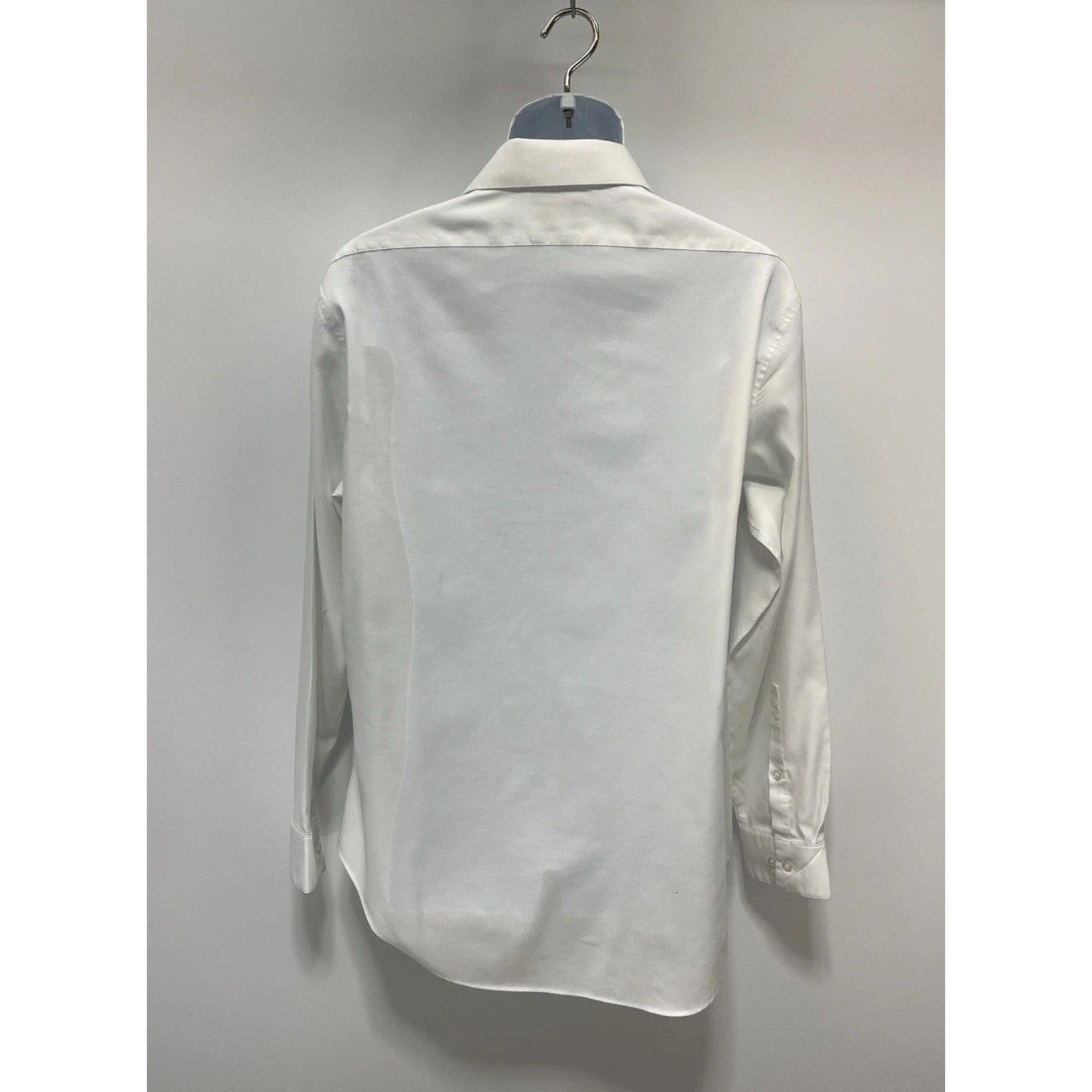 Calvin Klein Steel Non Iron Slim Fit Button Up Dress Shirt Size Large