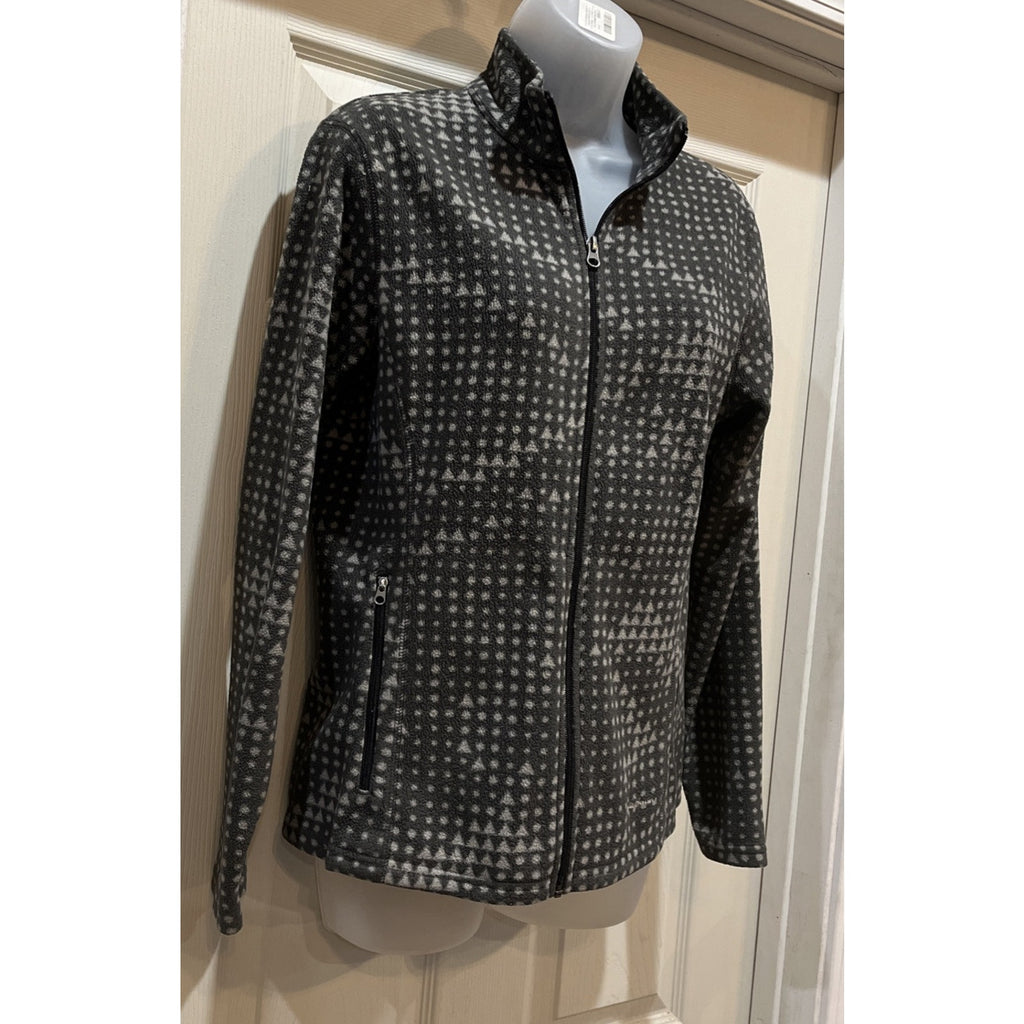 Eddie Bauer Women's Small Full Zip Light Weight Fleece Jacket
