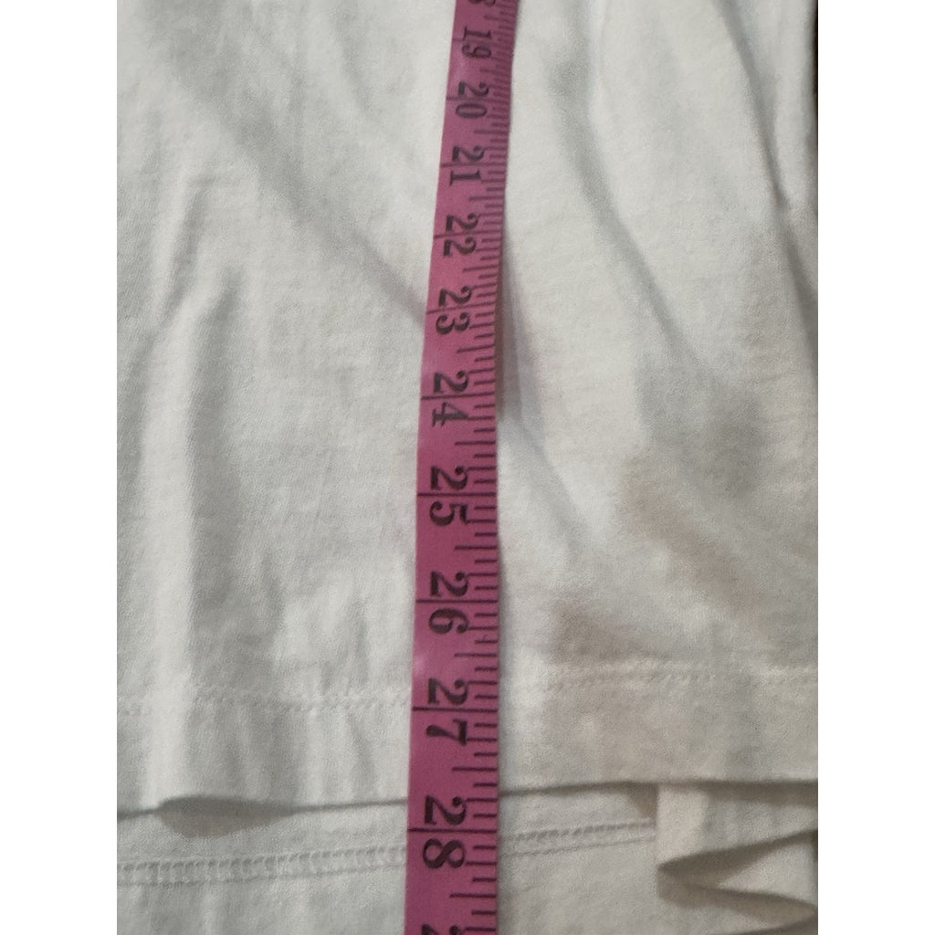 Nike Men's White "Just Dot It" Retro Short Sleeve Crew Neck Tee Size Medium