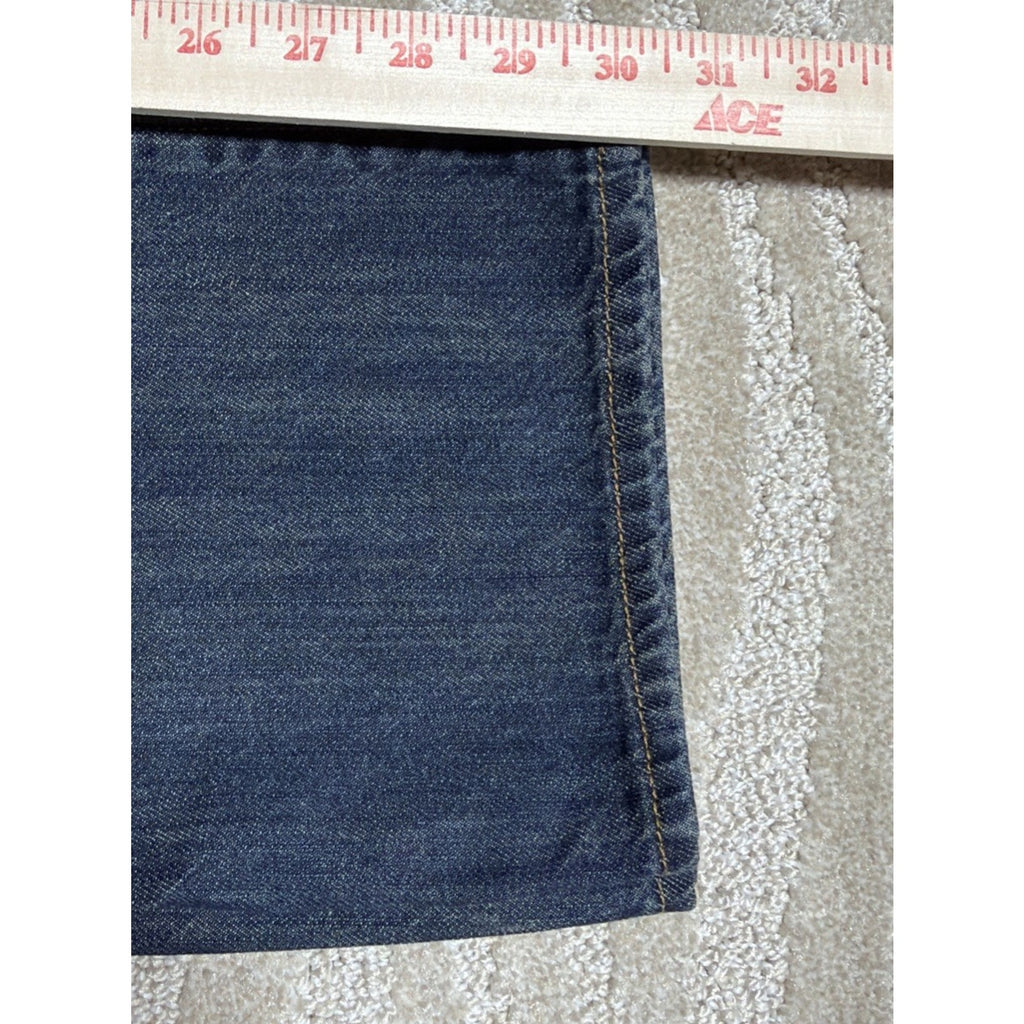 Childrens Place Boys Jeans Size 18 Kids Blue Semi Evase Bootcut Denim 32x30