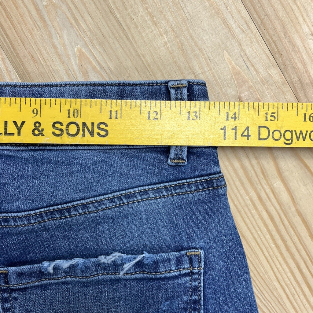 NWT Maurice’s Slim Straight Ankle Curvy Fit High Rise Super Stretch Jeans Size 2