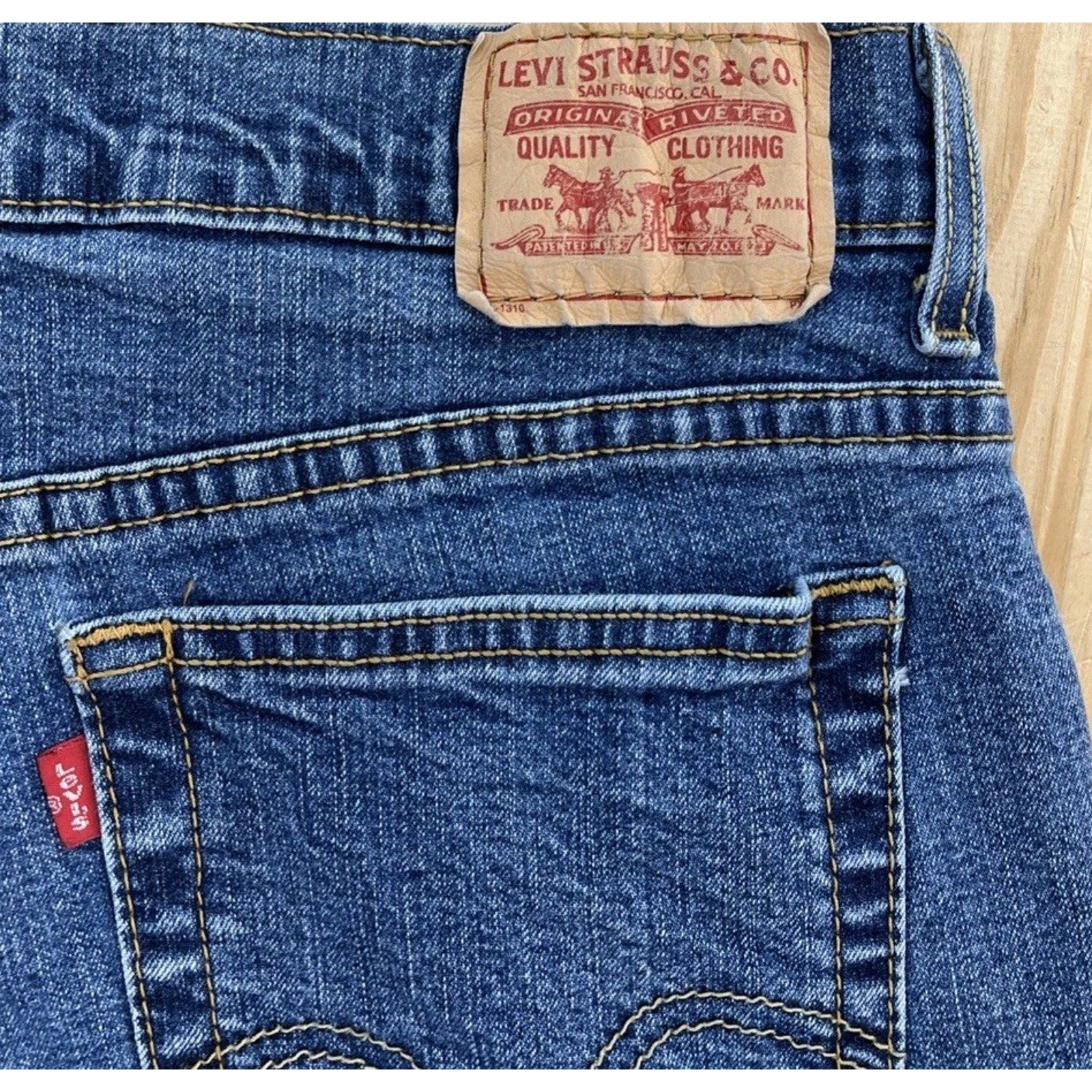 Levi's 550 Relaxed Bootcut Denim Jeans Women's 16L 32x33 Med Wash Mid-rise Y2K