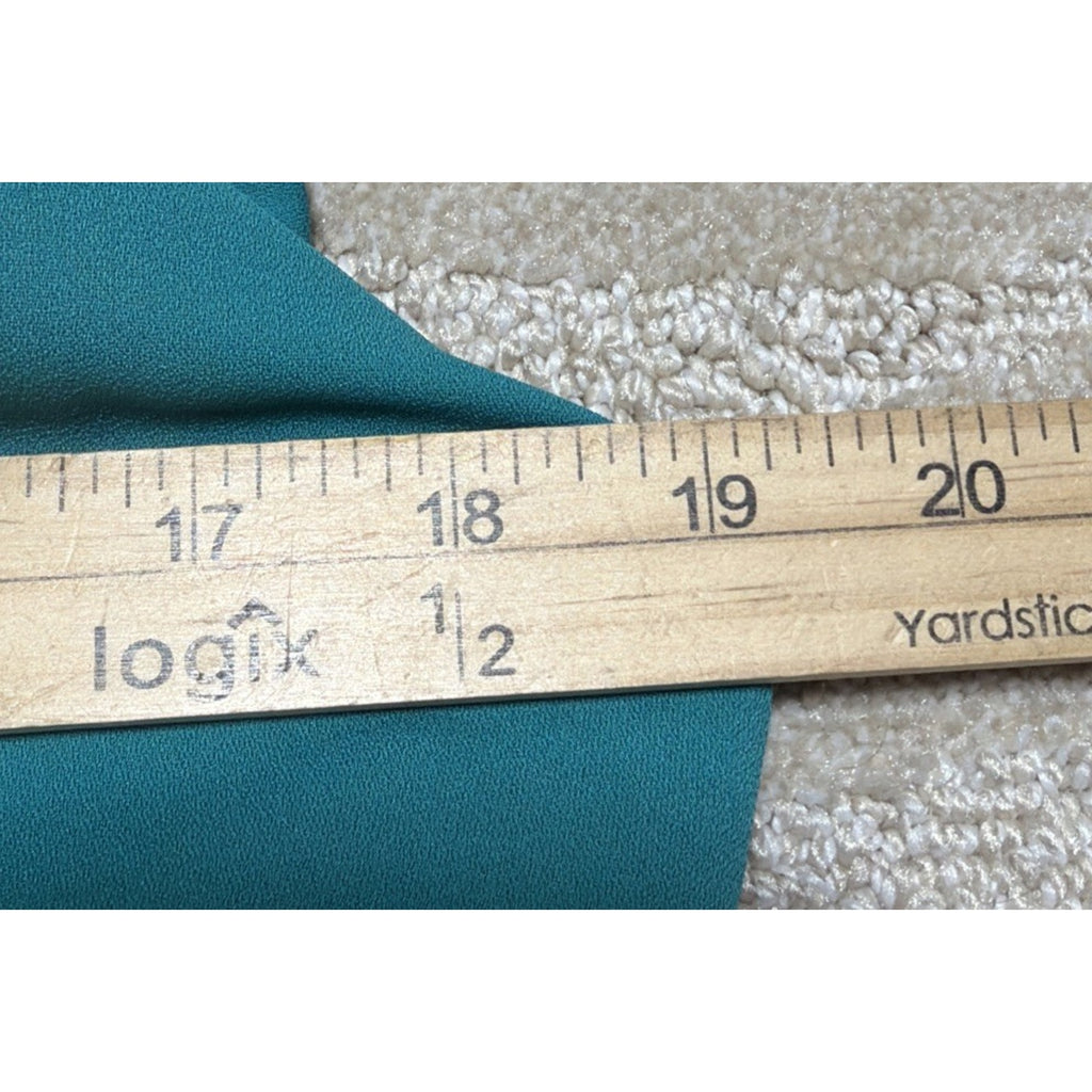 Vintage Sears Metaphor Womens 10Jumpsuit Sleeveless Pockets Teal NWT Stretch