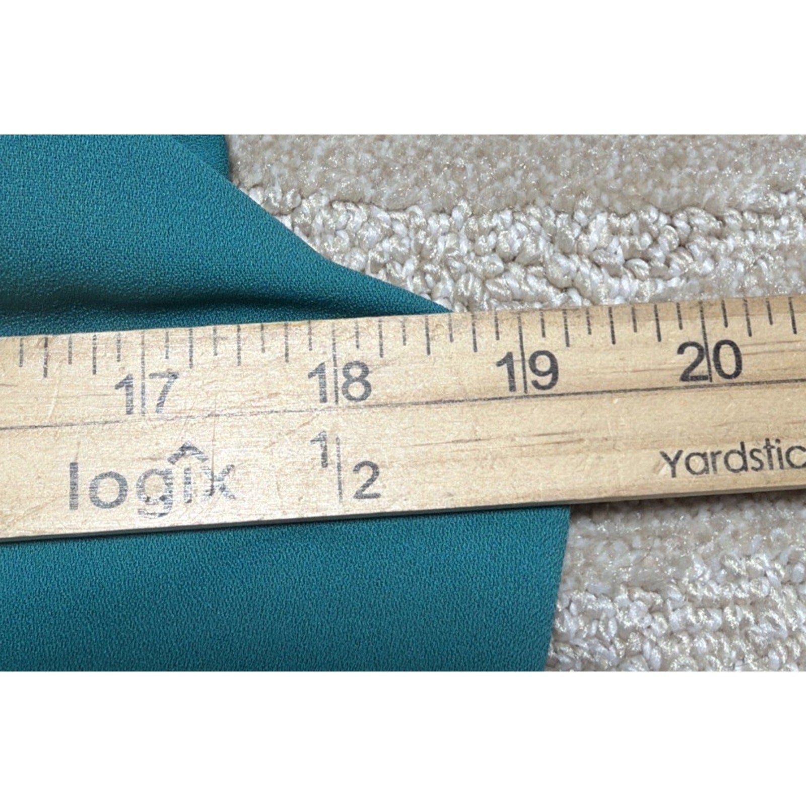 Vintage Sears Metaphor Womens 10Jumpsuit Sleeveless Pockets Teal NWT Stretch