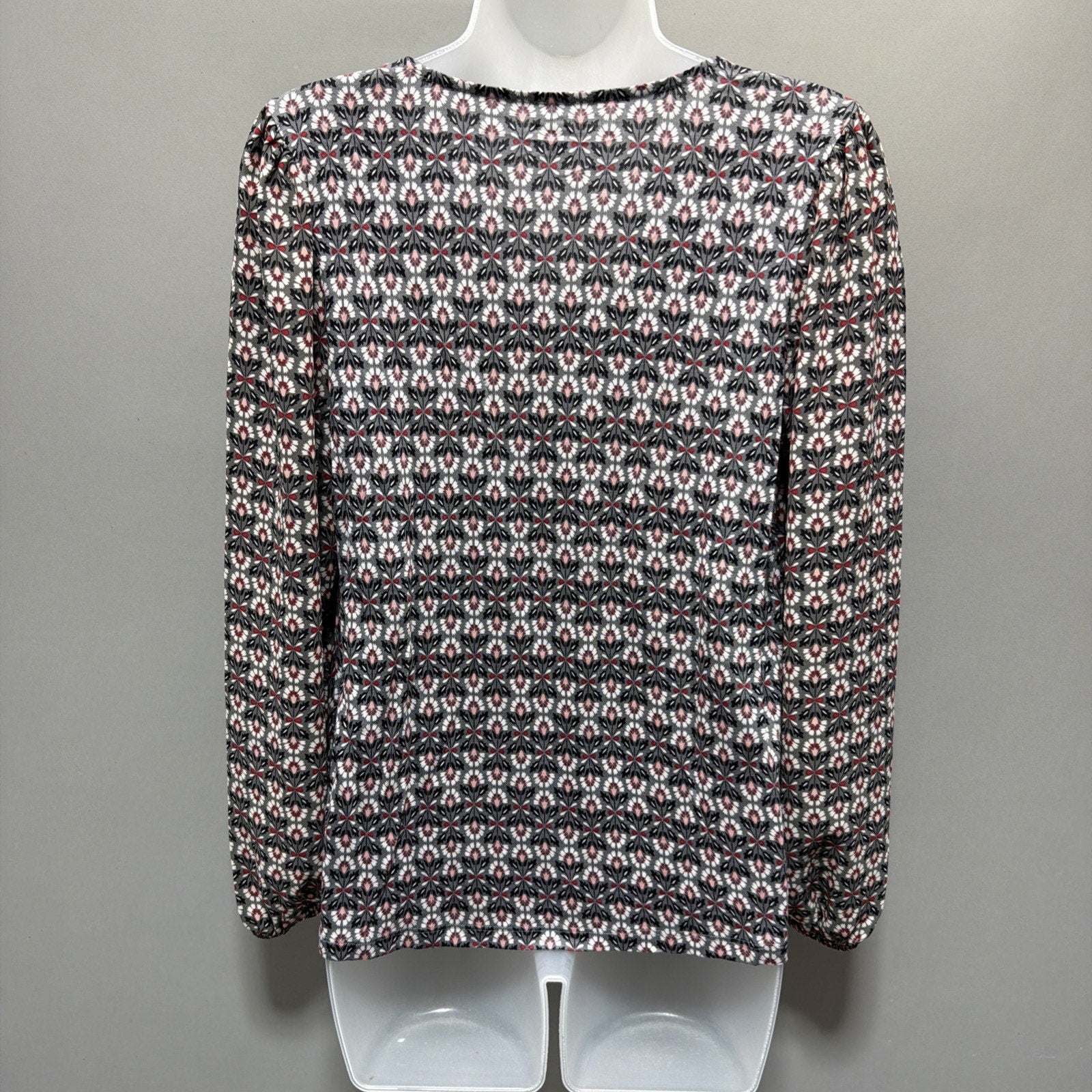 Loft Long Sleeve Floral Blouse Size XS Petite NWT
