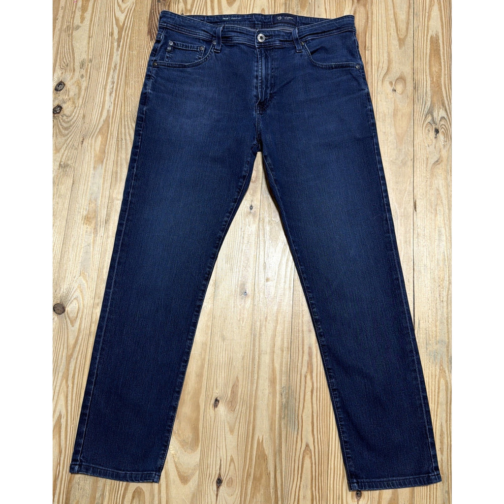 Denim Jeans Ag Adriano Goldschmied Ellis Modern Slim Blue Dark Wash 35x29