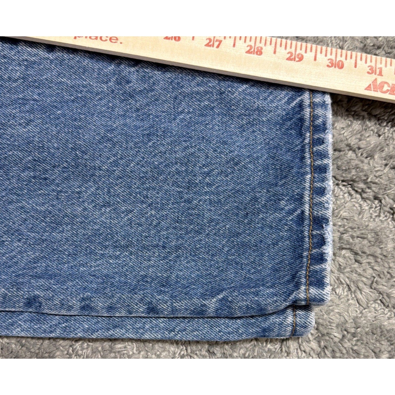 Levis 501 XX Straight Jeans Womens 26x30 Original Fit Premium Big E 125010358